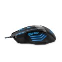 EGM201B MYSZ  PRZEWODOWA DLA GRACZY 7D O PTYCZNA USB MX201 WOLF NIEBIESKA