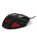 EGM201R MYSZ  PRZEWODOWA DLA GRACZY 7D O PTYCZNA USB MX201 WOLF CZERWONA