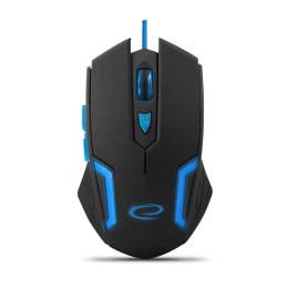 EGM205B MYSZ  PRZEWODOWA DLA GRACZY 6D O PTYCZNA USB MX205 FIGHTER NIEBIESKA
