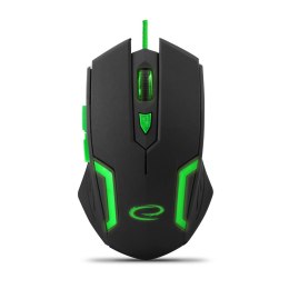 EGM205G MYSZ  PRZEWODOWA DLA GRACZY 6D O PTYCZNA USB MX205 FIGHTER ZIELONA