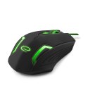 EGM205G MYSZ  PRZEWODOWA DLA GRACZY 6D O PTYCZNA USB MX205 FIGHTER ZIELONA