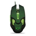 EGM207G MYSZ  PRZEWODOWA DLA GRACZY 6D O PTYCZNA USB MX207 COBRA ZIELONA