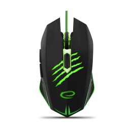 EGM209G MYSZ  PRZEWODOWA DLA GRACZY 6D O PTYCZNA USB MX209 CLAW ZIELONA