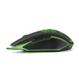 EGM209G MYSZ  PRZEWODOWA DLA GRACZY 6D O PTYCZNA USB MX209 CLAW ZIELONA