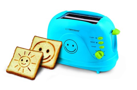 EKT003B TOSTER SMILEY NIEBIESKI EKT003B TOSTER SMILEY NIEBIESKI