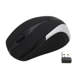 EM101S MYSZ BEZ PRZEWODOWA 2.4GHZ 3D O PTYCZNA USB ANTARES SREBRNA