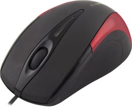 EM102R MYSZ  PRZEWODOWA 3D O PTYCZNA USB SIRIUS CZERWONA ES PERANZA