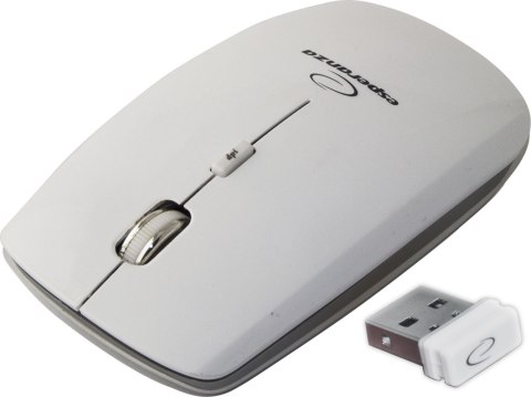 EM120W MYSZ BEZ PRZEWODOWA 2.4GHZ 4D O PTYCZNA USB SATURN BIAŁA EM120W MYSZ BEZ PRZEWODOWA 2.4GHZ 4D O PTYCZNA USB SATURN BIAŁA