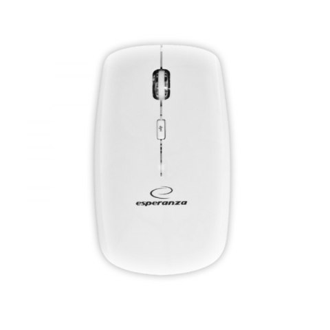 EM120W MYSZ BEZ PRZEWODOWA 2.4GHZ 4D O PTYCZNA USB SATURN BIAŁA EM120W MYSZ BEZ PRZEWODOWA 2.4GHZ 4D O PTYCZNA USB SATURN BIAŁA