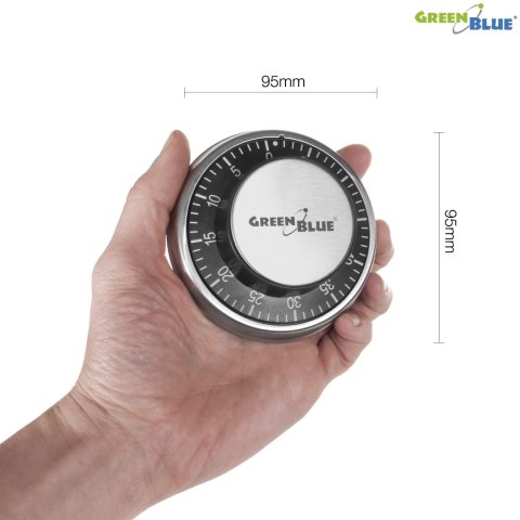 GB152 51348 MECHANICZNY TIMER STO PER MINUTNIK MAGNETYCZNY GB152 51348 MECHANICZNY TIMER STO PER MINUTNIK MAGNETYCZNY