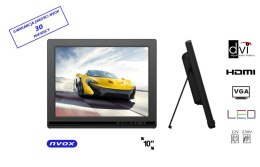 MONITOR LCD 10CALI CALI LED HDMI DVI VGA AV 12V 230V... (NVOX FA1000)