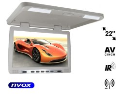 MONITOR  PODWIESZANY  PODSUFITOWY LCD 22CALI CALE LED IR FM VGA... (NVOX RF2289 GR)