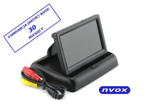 MONITOR SAMOCHODOWY COFANIA LUB WOLNOSTOJĄCY LCD 4,3CALI CALA AV 12V... (NVOX RM403) MONITOR SAMOCHODOWY COFANIA LUB WOLNOSTOJĄCY LCD 4,3CALI CALA AV 12V... (NVOX RM403)