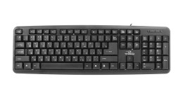 TKR101 KLAWIATURA  PRZEWODOWA STANDARDOWA USB RUSSIAN TITANUM