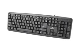 TKR101 KLAWIATURA  PRZEWODOWA STANDARDOWA USB RUSSIAN TITANUM