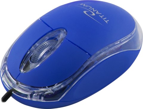 TM102B MYSZ PRZEWODOWA 3D O PTYCZNA USB RA PTOR NIEBIESKA TITANUM TM102B MYSZ PRZEWODOWA 3D O PTYCZNA USB RA PTOR NIEBIESKA TITANUM
