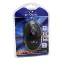 TM102K MYSZ  PRZEWODOWA 3D O PTYCZNA USB RA PTOR CZARNA TITANUM