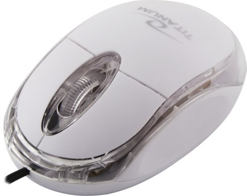 TM102W MYSZ PRZEWODOWA 3D O PTYCZNA USB RA PTOR BIAŁA TITANUM TM102W MYSZ PRZEWODOWA 3D O PTYCZNA USB RA PTOR BIAŁA TITANUM