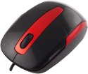 TM108K MYSZ  PRZEWODOWA 3D O PTYCZNA USB BARRACUDA CZARNA TITANUM