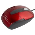 TM108R MYSZ PRZEWODOWA 3D O PTYCZNA USB BARRACUDA CZERWONA TITANUM TM108R MYSZ PRZEWODOWA 3D O PTYCZNA USB BARRACUDA CZERWONA TITANUM