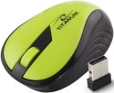 TM114G MYSZ BEZ PRZEWODOWA 2.4GHZ 3D O PTYCZNA USB RAINBOW ZIELONA