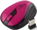 TM114P MYSZ BEZ PRZEWODOWA 2.4GHZ 3D O PTYCZNA USB RAINBOW RÓŻOWA