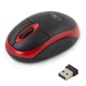 TM116R MYSZ BEZ PRZEWODOWA 2.4GHZ 3D O PTYCZNA USB VULTURE CZARNO-CZERWONA