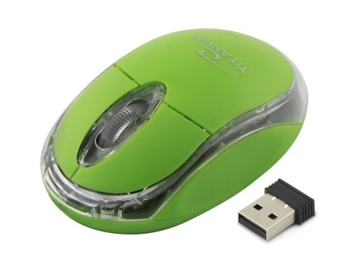 TM120G MYSZ BEZ PRZEWODOWA 2.4GHZ 3D O PTYCZNA USB CONDOR ZIELONA TM120G MYSZ BEZ PRZEWODOWA 2.4GHZ 3D O PTYCZNA USB CONDOR ZIELONA