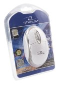 TM120W MYSZ BEZ PRZEWODOWA 2.4GHZ 3D O PTYCZNA USB CONDOR BIAŁA