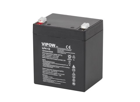 AKUMULATOR ŻELOWY VIPOW 12V 4.0AH AKUMULATOR ŻELOWY VIPOW 12V 4.0AH
