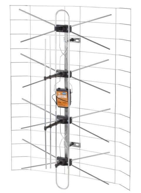 ANTENA TV SIATKOWA KOM PLETNA(ZASILACZ+WZMACNIACZ)+DIPOL 3DX ANTENA TV SIATKOWA KOM PLETNA(ZASILACZ+WZMACNIACZ)+DIPOL 3DX