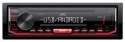 JVC KDX-162 RADIO SAMOCHODOWE USB RED