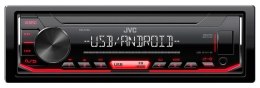 JVC KDX-162 RADIO SAMOCHODOWE USB RED