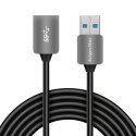 KABEL USB3.0 WTYK - GNIAZDO 1M KRUGER&MATZ