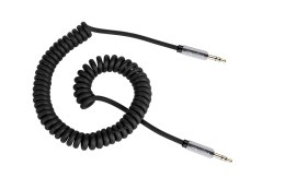 KABEL STEREO JACK 3.5 WTYK - WTYK 1.5M KRUGER&MATZ KABEL S PRĘŻYNKA