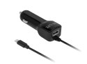 ŁADOWARKA SAMOCHODOWA M-LIFE DO A P PLE IPHONE, IPAD + USB 2100 MA