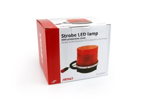 LAM PA OSTRZEGAWCZA BŁYSKOWA STROBOSKO POWA KOGUT LED 24V AMIO-01277 LAM PA OSTRZEGAWCZA BŁYSKOWA STROBOSKO POWA KOGUT LED 24V AMIO-01277