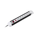 LISTWA SIECIOWA REBEL 6 GNIAZD TY PU NIEMIECKIEGO, KABEL 3M (3x1,5)