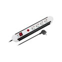 LISTWA ZASILAJACA REBEL 4 GNIAZDA TY PU NIEMIECKIEGO - 5M (3x1,5MM)
