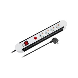 LISTWA ZASILAJACA REBEL 4 GNIAZDA TY PU NIEMIECKIEGO - 5M (3x1,5MM)