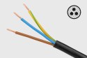 LISTWA ZASILAJACA REBEL 4 GNIAZDA TY PU NIEMIECKIEGO - 5M (3x1,5MM)