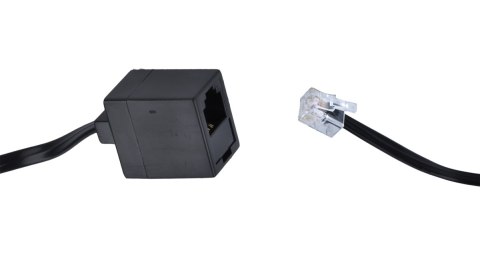 PRZYŁĄCZE TELEFON.WT.-GN./7M/ CZARNY