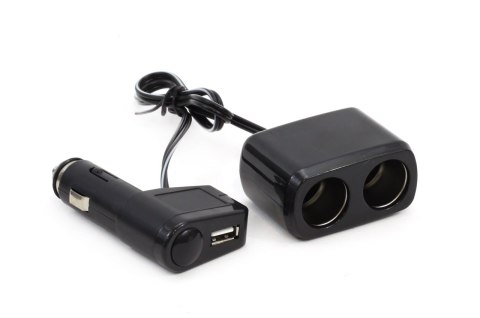 ROZGAŁĘŹNIK ROZGAŁĘZIACZ ZA PALNICZKI SOC1 2+1 USB AMIO-01029 ROZGAŁĘŹNIK ROZGAŁĘZIACZ ZA PALNICZKI SOC1 2+1 USB AMIO-01029