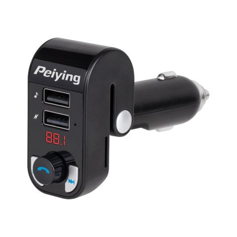 TRANSMITER SAMOCHODOWY Z FUNKCJĄ BLUETOOTH (2 GNIAZDA USB) TRANSMITER SAMOCHODOWY Z FUNKCJĄ BLUETOOTH (2 GNIAZDA USB)