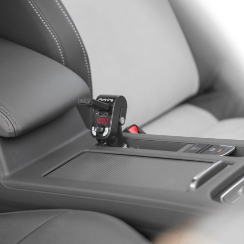 TRANSMITER SAMOCHODOWY Z FUNKCJĄ BLUETOOTH (2 GNIAZDA USB) TRANSMITER SAMOCHODOWY Z FUNKCJĄ BLUETOOTH (2 GNIAZDA USB)