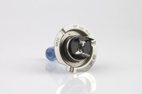 ŻARÓWKA HALOGENOWA H7 12V 55W FILTR UV (E8) SU PER WHITE AMIO-01157 ŻARÓWKA HALOGENOWA H7 12V 55W FILTR UV (E8) SU PER WHITE AMIO-01157