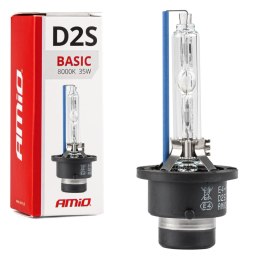 ŻARÓWKA KSENONOWA ŻARNIK xENON D2S 8000K AMIO BASIC AMIO-01321