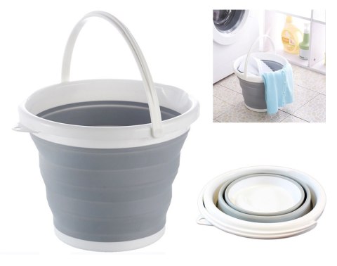 AG659 WIADRO SILIKONOWE 5L SKŁADANE AG659 WIADRO SILIKONOWE 5L SKŁADANE