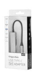 ADA PTER (HUB) USB TY PU C NA HDMI/USB3.0/SD/MICROSD/C  PORT