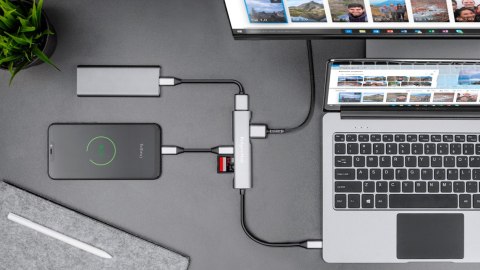 ADA PTER (HUB) USB TY PU C NA HDMI/USB3.0/SD/MICROSD/C PORT ADA PTER (HUB) USB TY PU C NA HDMI/USB3.0/SD/MICROSD/C PORT